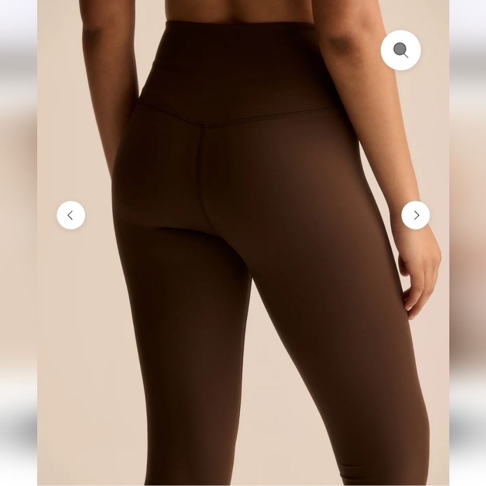 Vehla Leggings And Crop Top Set Choc Size L Brand New Activewear Pilates — image 8 of 8